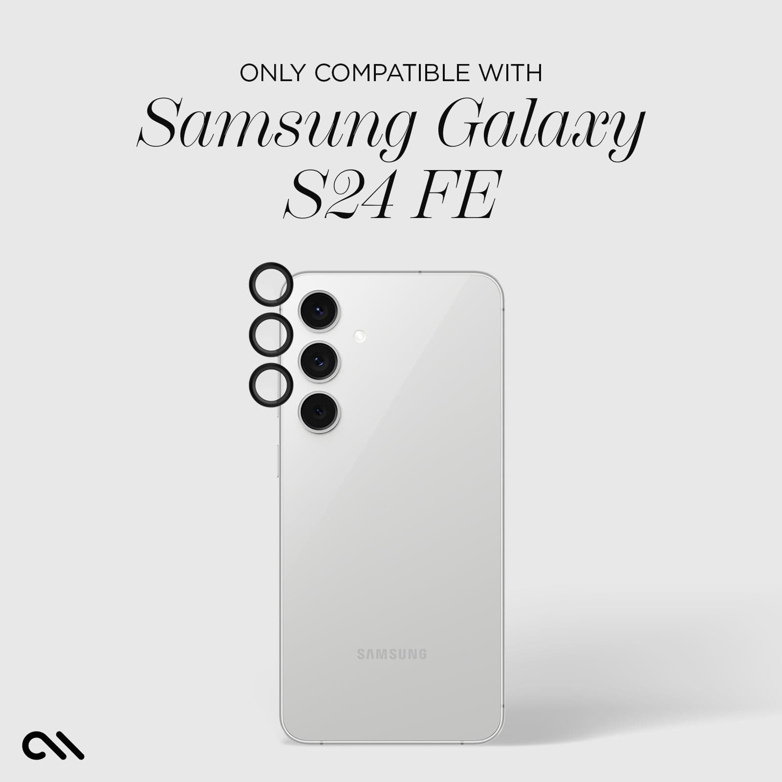 Aluminum Ring Camera Lens Protector - Galaxy S24 FE