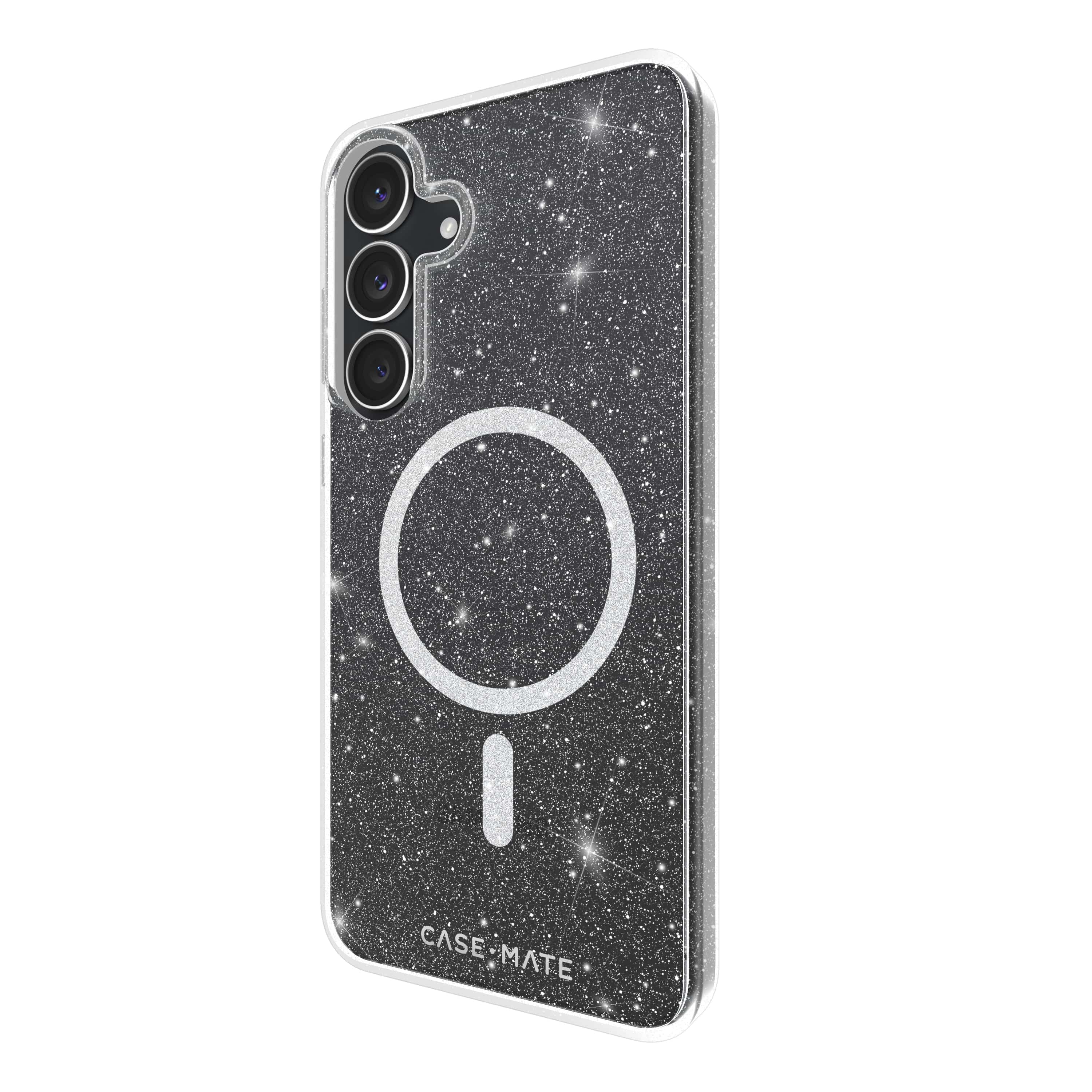 Samsung Galaxy S25 FE Case-Mate Twinkle - Twilight Silver with Magnet