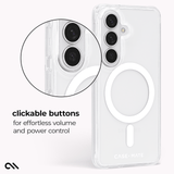 clickable buttons for effortless volume and power control