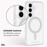 clickable buttons for effortless volume and power control