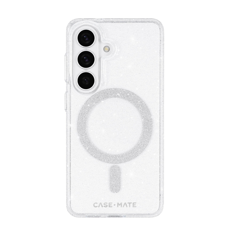 Sheer Twinkle Silver with Magnet - Galaxy S26
