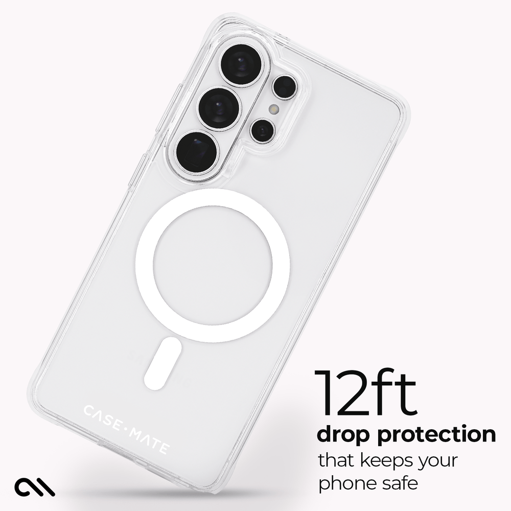 12 foot drop protection that keeps your phone safe