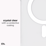 crystal clear with uv protective coating