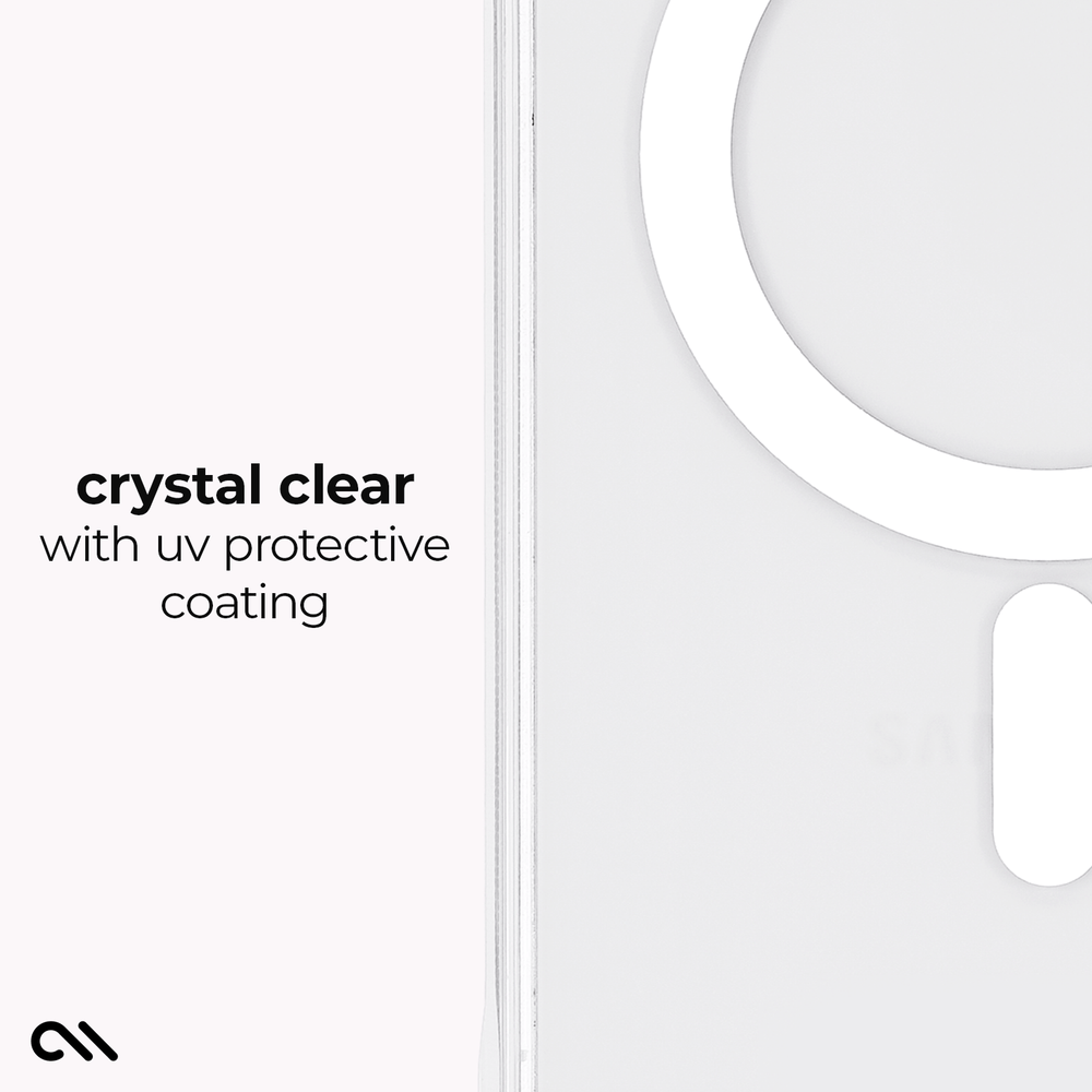 crystal clear with uv protective coating