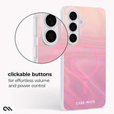 clickable buttons for effortless volume and power control