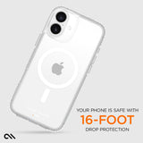 YOUR PHONE IS SAFE WITH 16-FOOT DROP PROTECTION