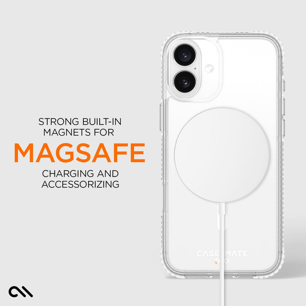 STRONG BUILT-IN MAGNETS FOR MAGSAFE CHARGING AND ACCESSORIZING