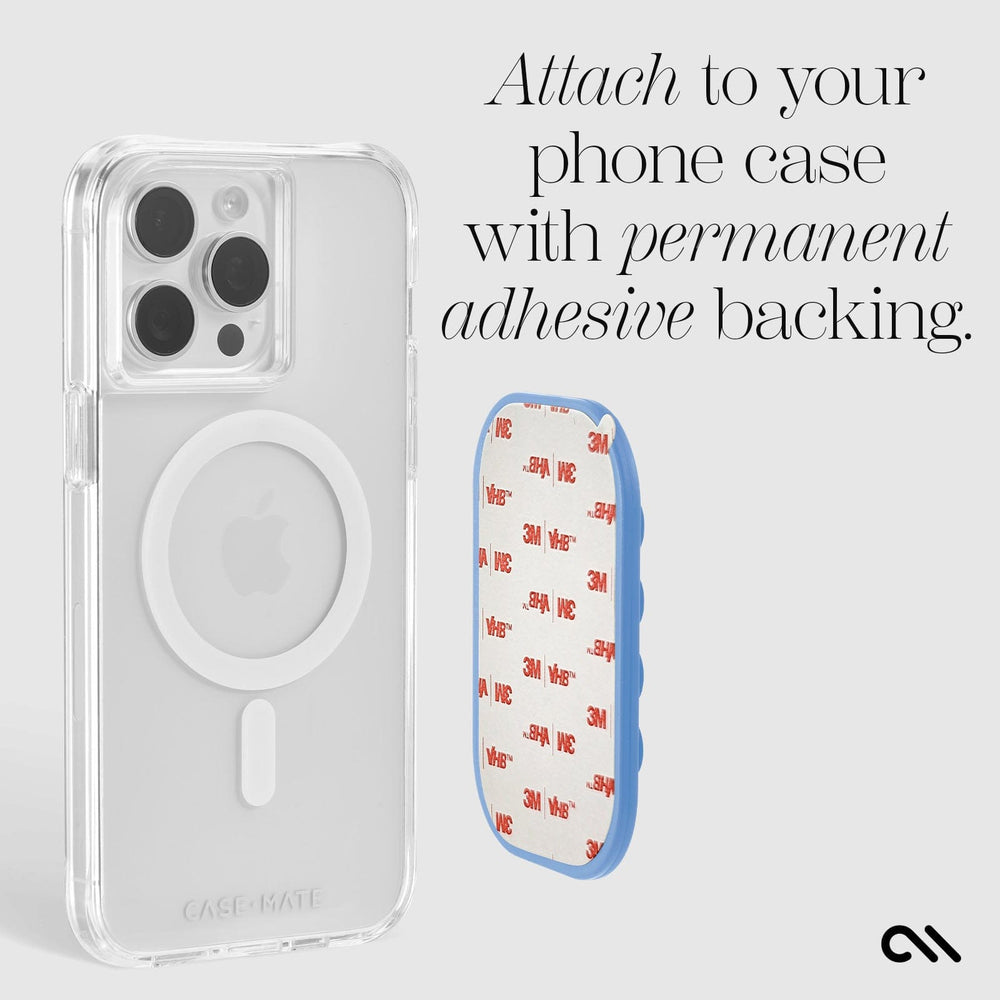 ATTACH TO YOUR PHONE CASE WITH PERMANENT ADHESIVE BACKING #color_pale blue
