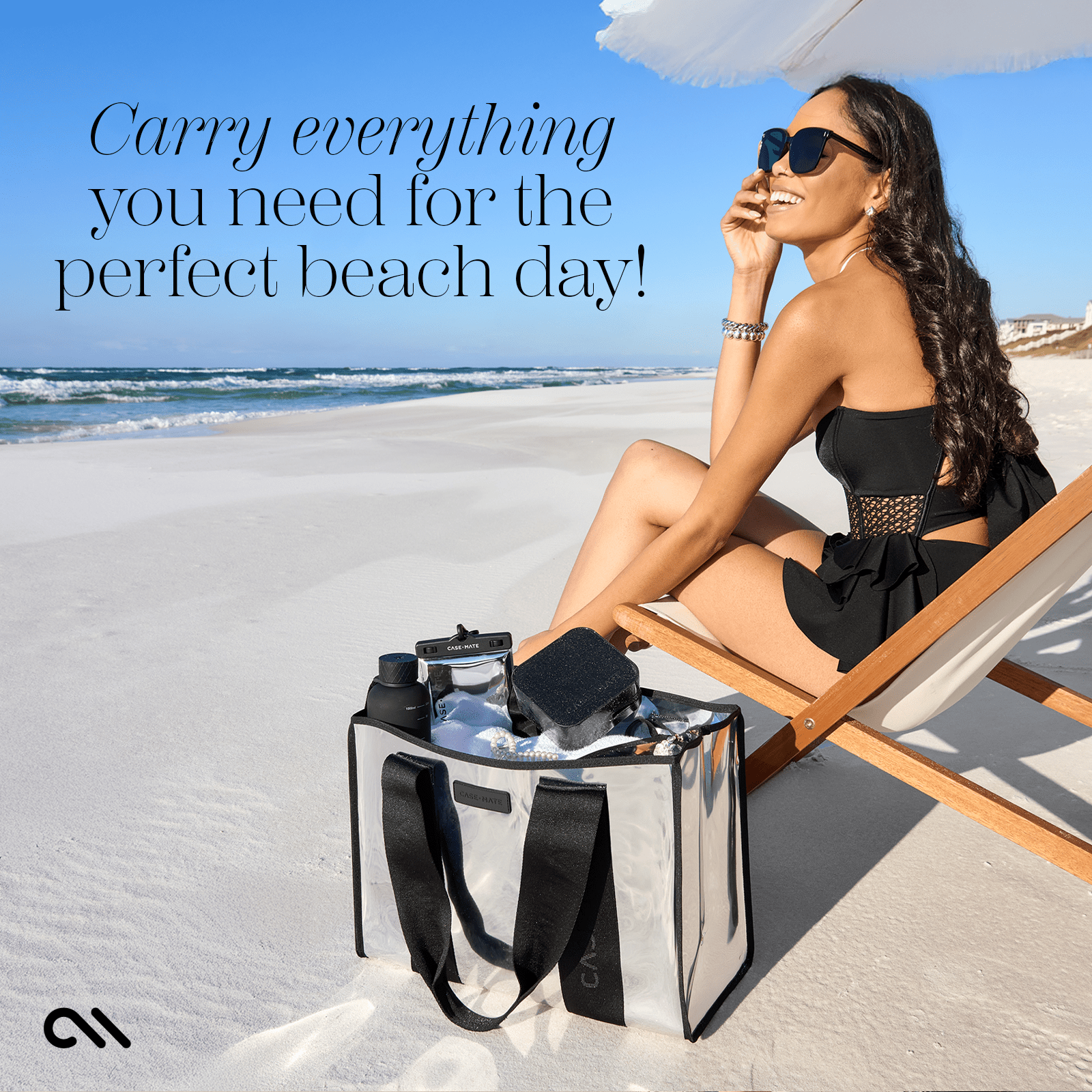 CARRY EVERYTHING YOU NEED FOR THE PERFECT BEACH DAY!