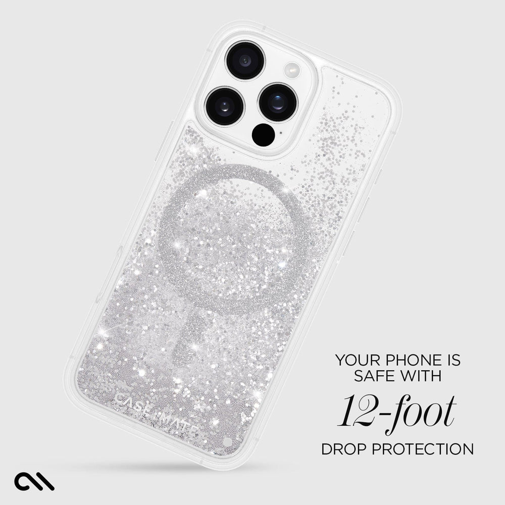 YOUR PHONE IS SAFE WITH 12 FOOT DROP PROTECTION