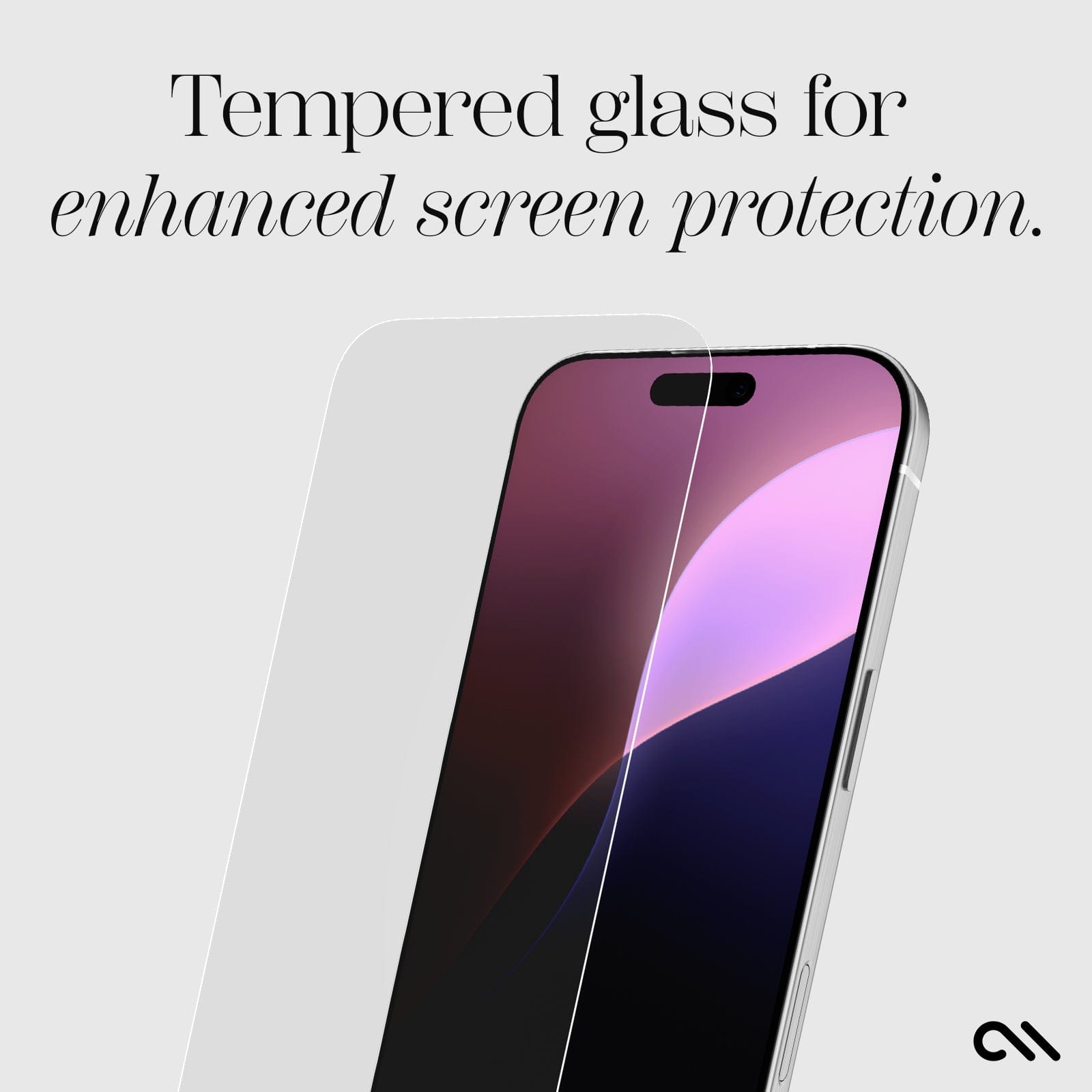 TEMPERED GLASS FOR ENHANCED SCREEN PROTECTION.