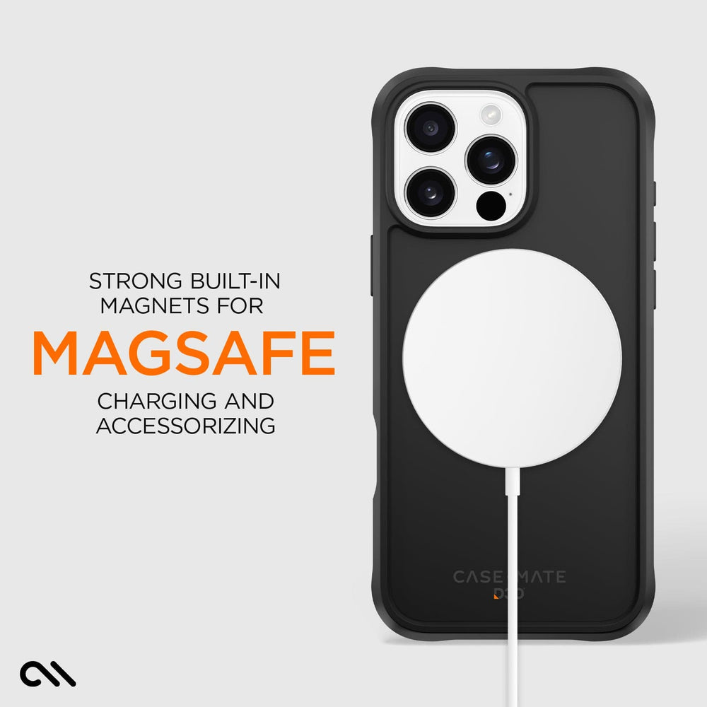 STRONG BUILT IN MAGNETS FOR MAGSAFE CHARGING AND ACCESSORIZING