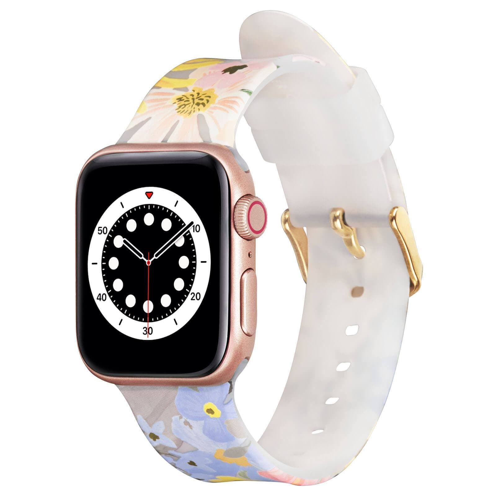 Rifle Paper Co. Band - Apple Watch Band 38-40mm color::Marguerite