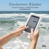 TOUCHSCREEN WINDOW FOR TEXTING, SCROLLING, AND TAKING UNDERWATER PHOTOS #color_ivory pearl bow
