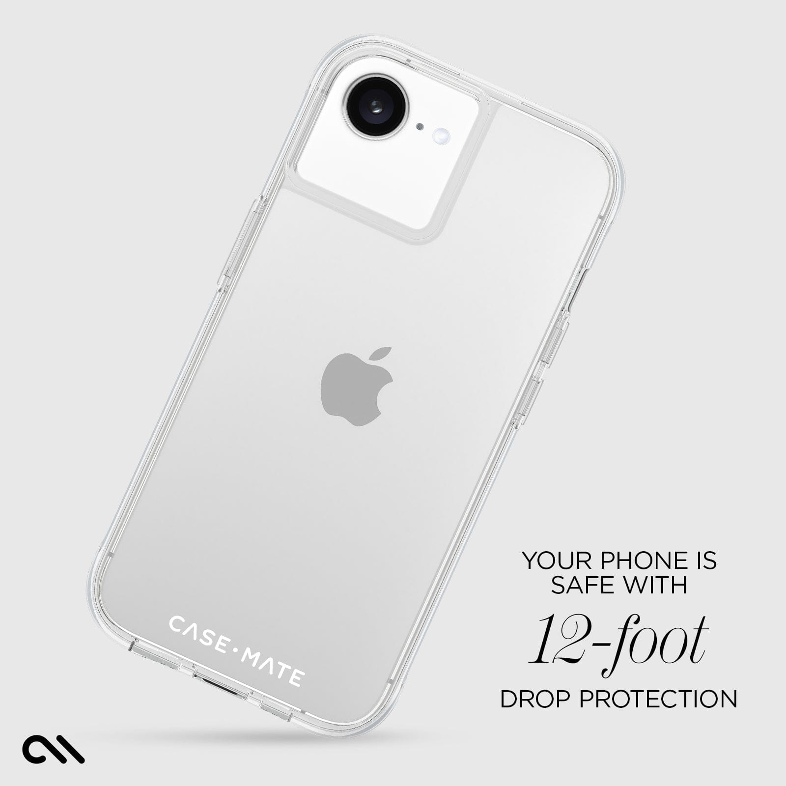 YOUR PHONE IS SAFE WITH 12-FOOT DROP PROTECTION