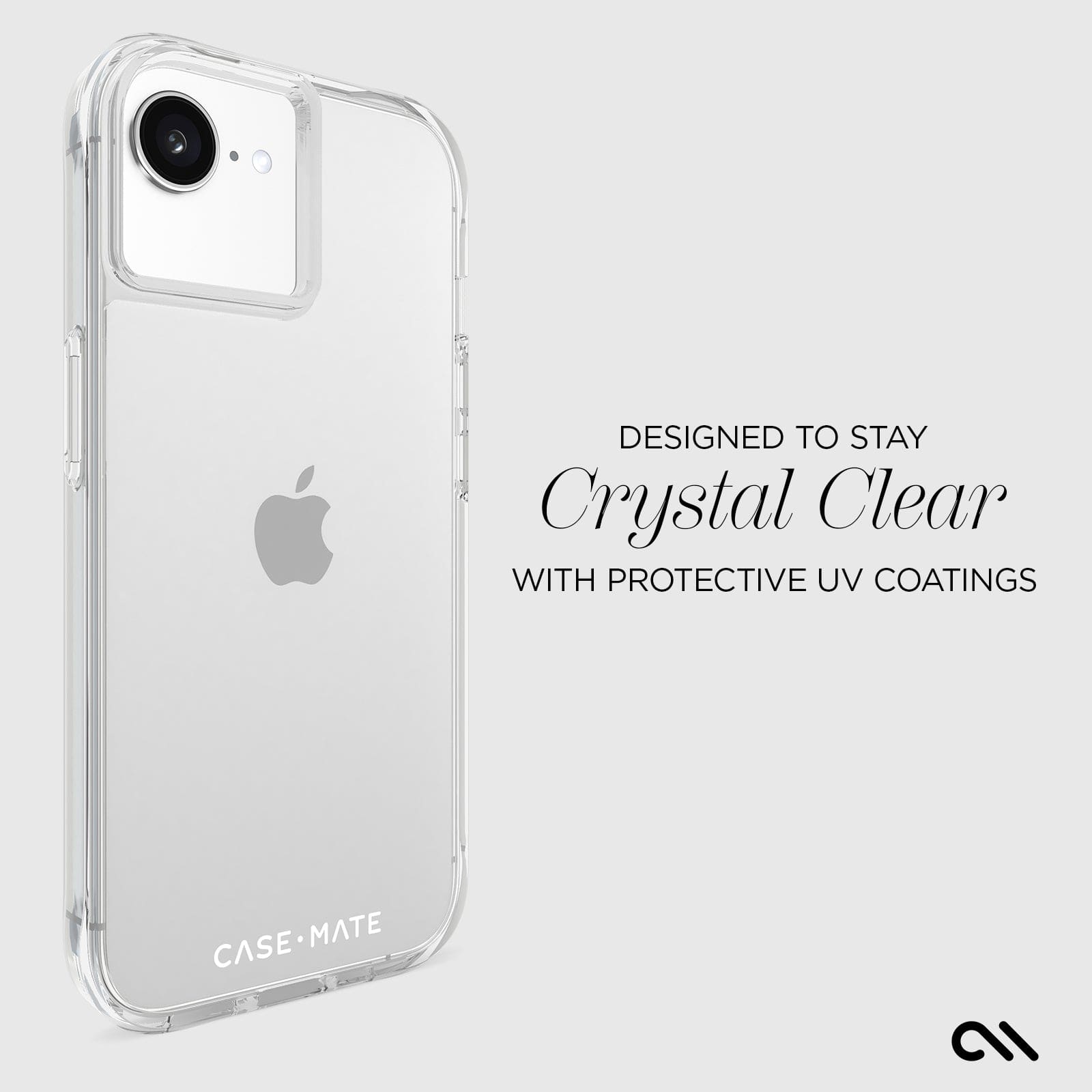 DESIGNED TO STAY CRYSTAL CLEAR WITH PROTECTIVE UV COATINGS