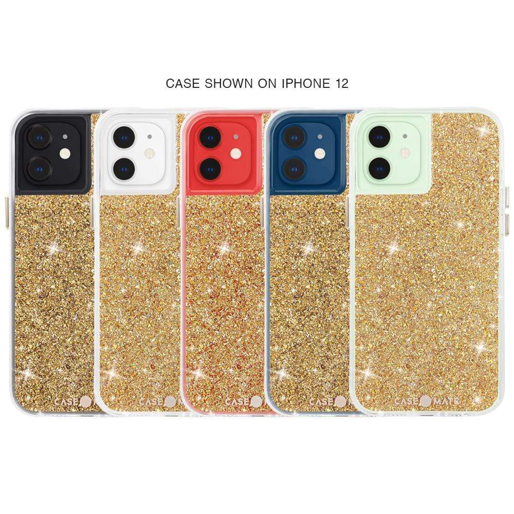 Case shown on iPhone 12. color::Gold