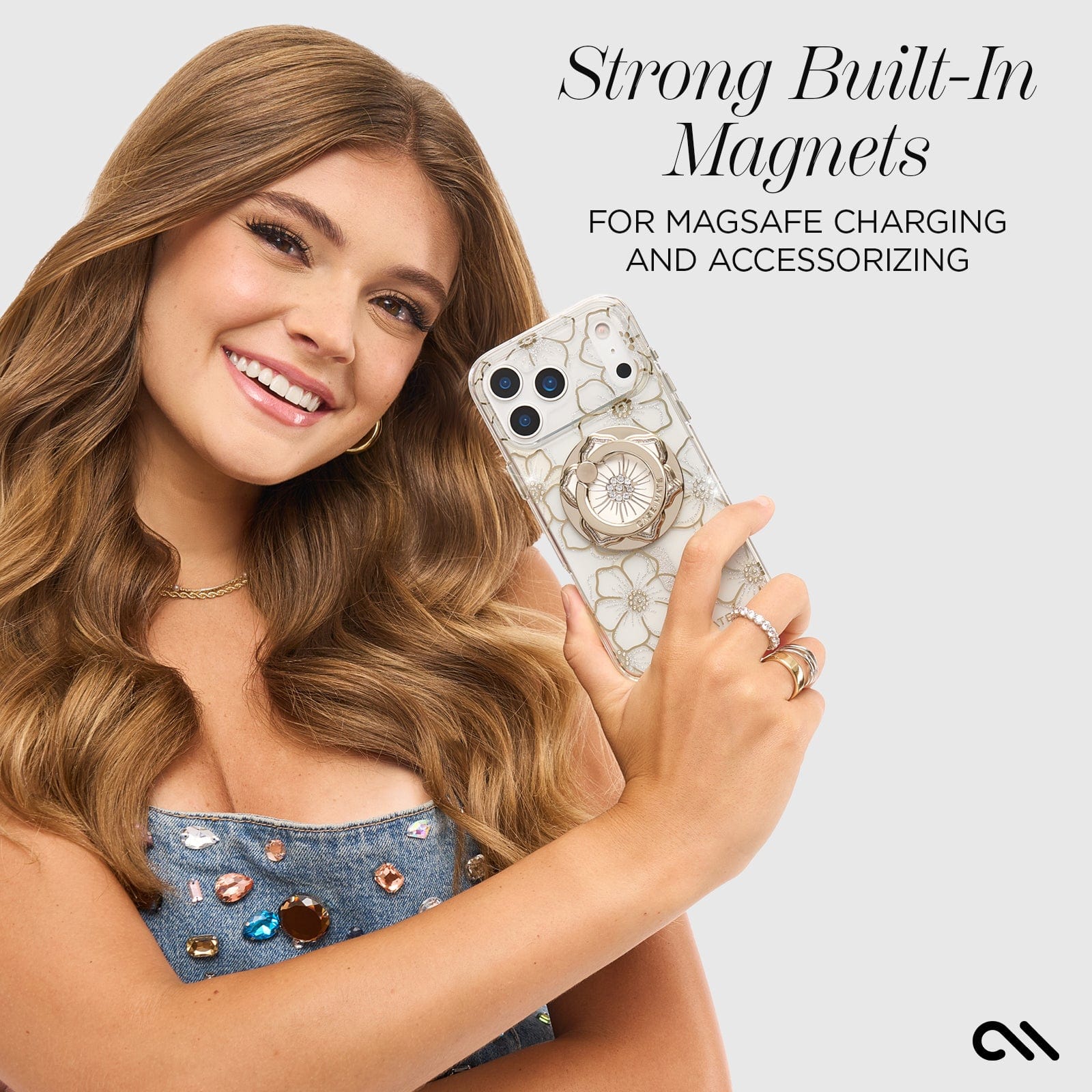 Floral Gems MagSafe - iPhone 17 Pro Max