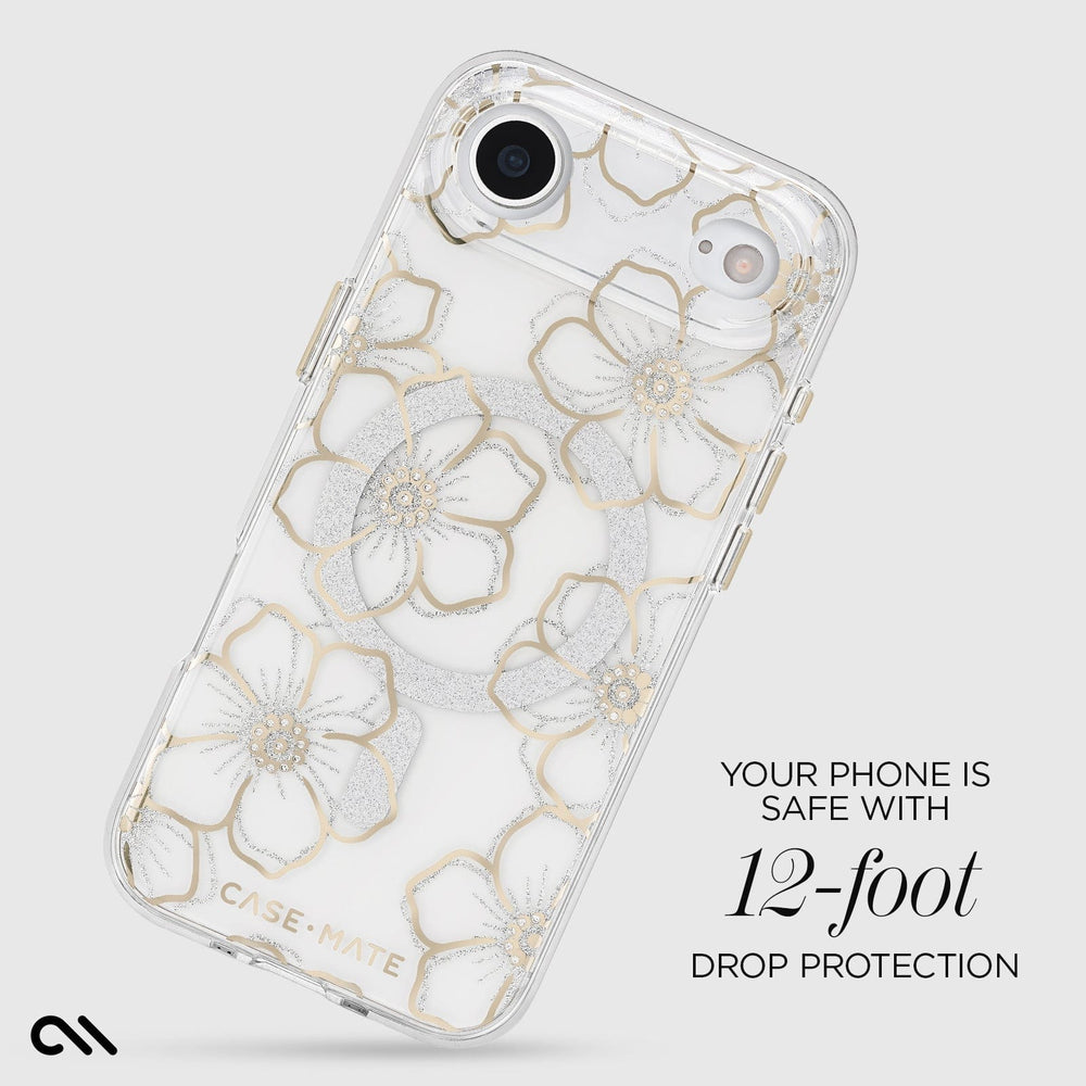 YOUR PHONE IS SAFE WITH 12-FOOT DROP PROTECTION