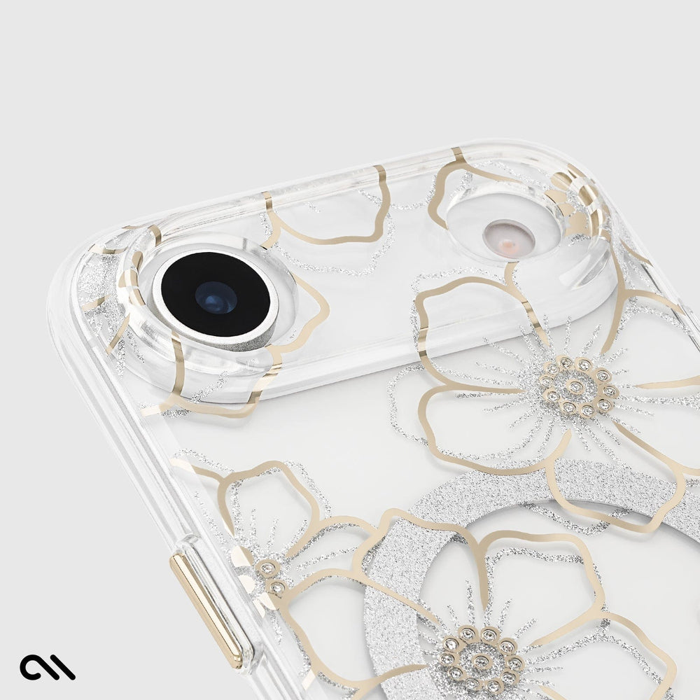 CLOSE UP OF Floral Gems MagSafe PHONE CASE FOR THE iPhone 17 Air
