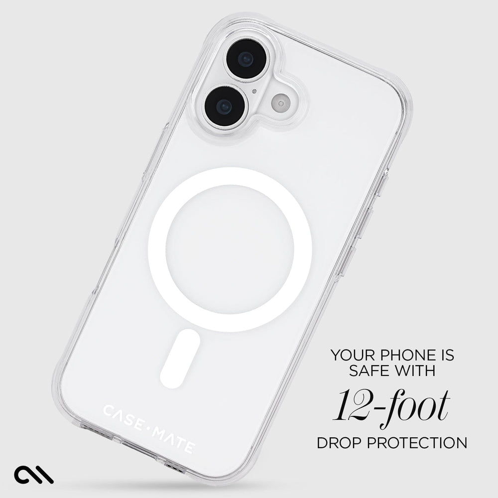 Your phone is safe with 12 foot drop protection.