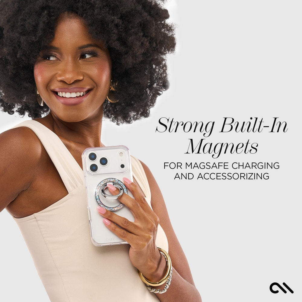 Strong Built-In Magnets for magsafe charging and accessorizing