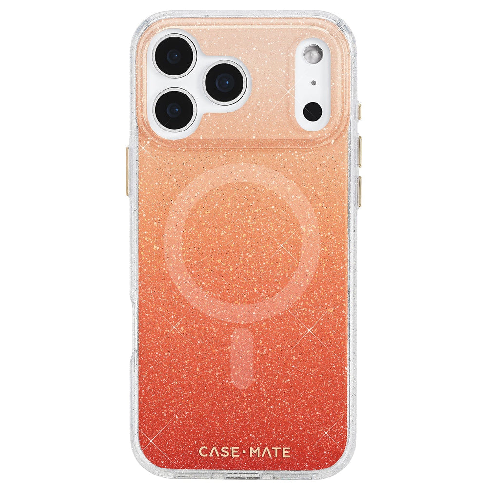 Sheer Twinkle Orange Ombré MagSafe - iPhone 17 Pro Max