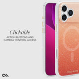 Clickable action buttons and camera control access