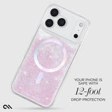 Your phone is safe with 12 foot drop protection.