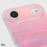 CLOSE UP OF Peach Soap Bubble® MagSafe PHONE CASE FOR iPhone 17 Air
