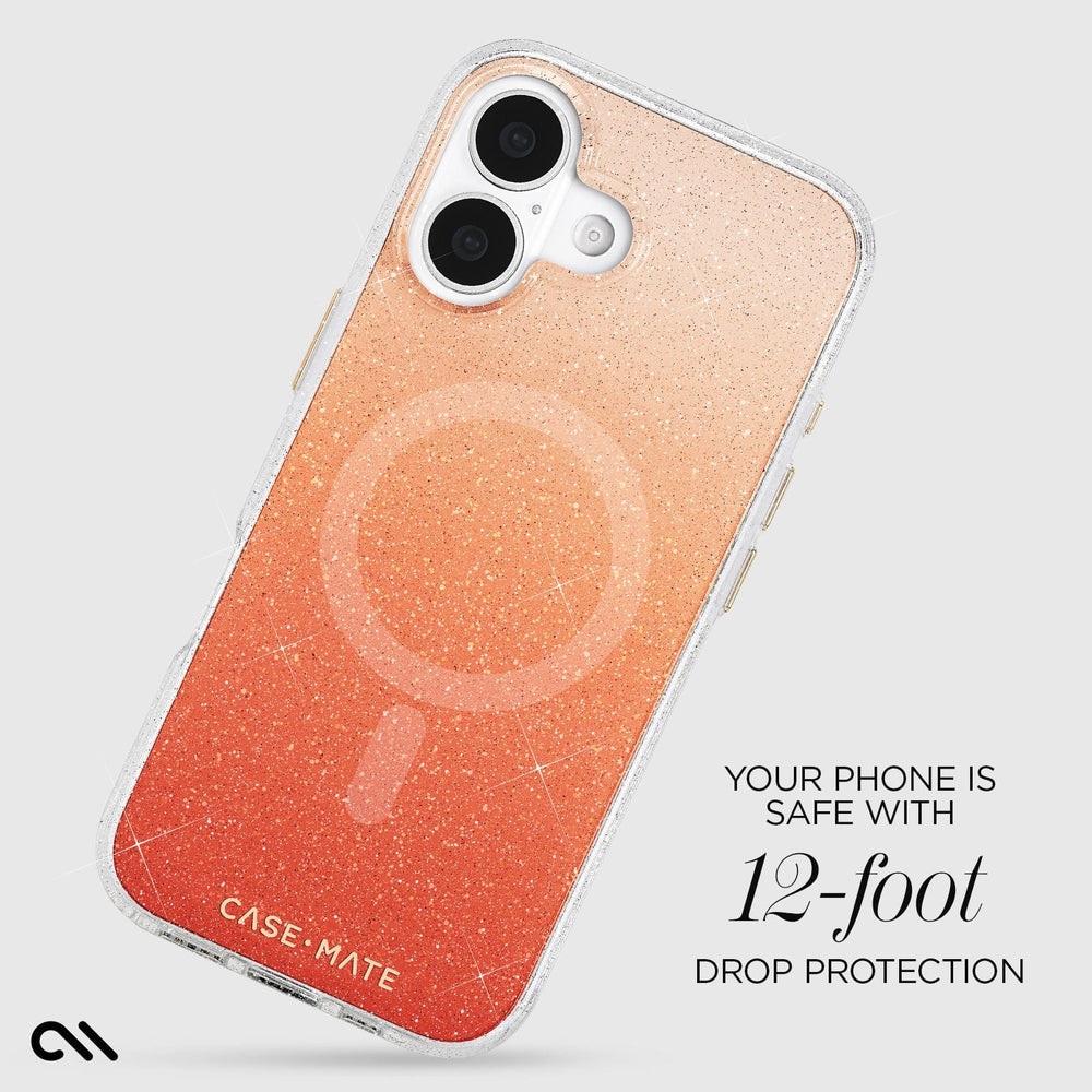 Your phone is safe with 12 foot drop protection.