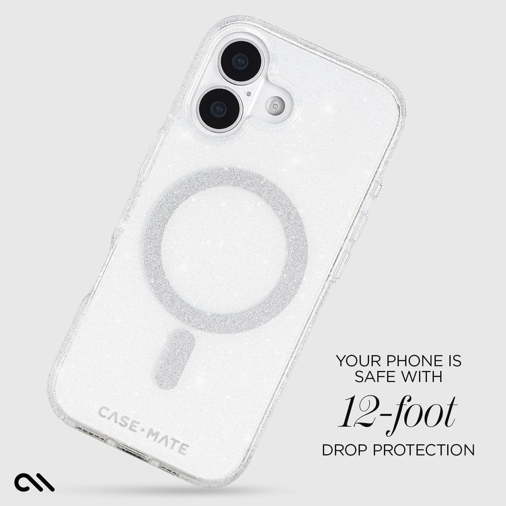YOUR PHONE IS SAFE WITH 12-FOOT DROP PROTECTION