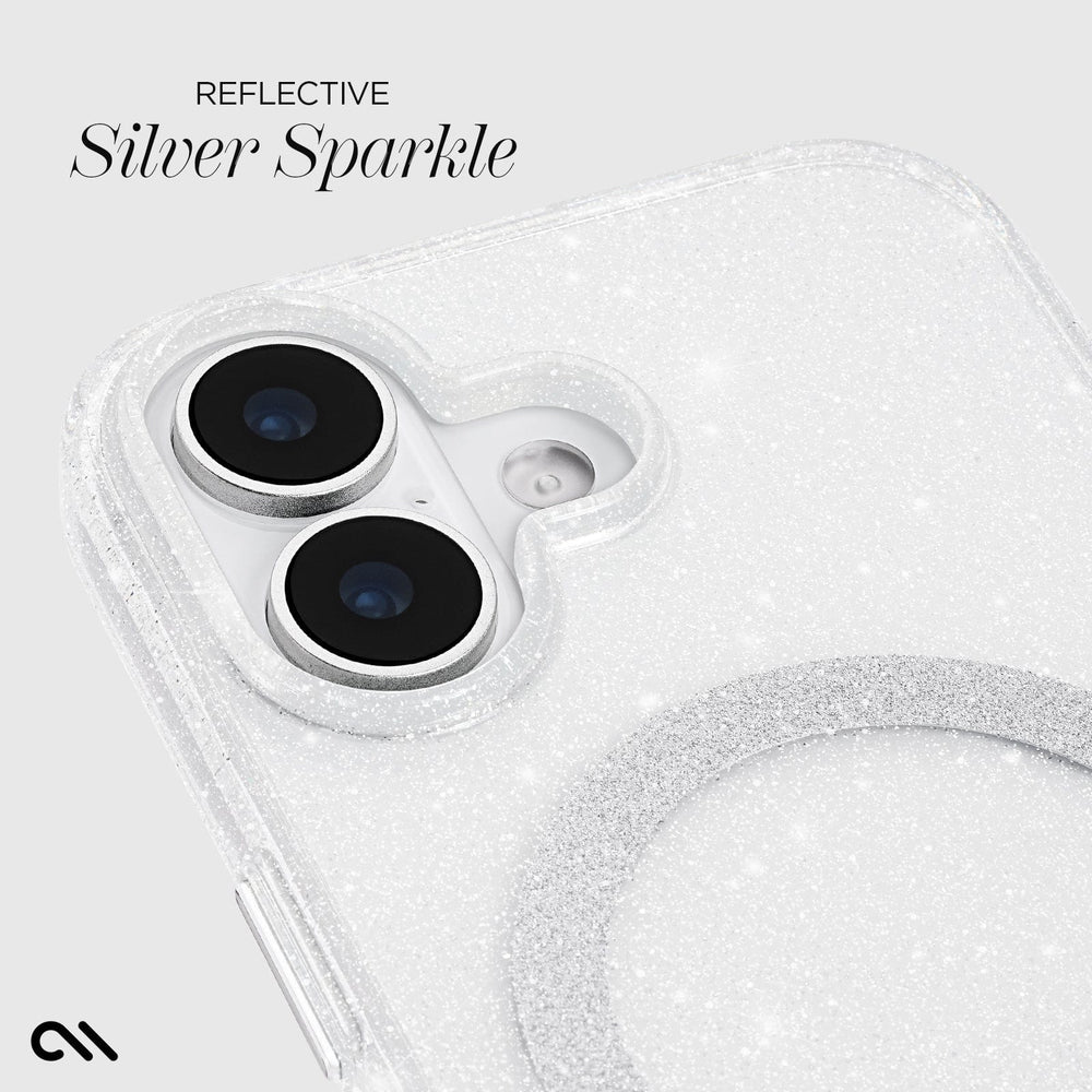 REFLECTIVE SILVER SPARKLE