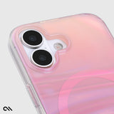 CLOSE UP OF THE Peach Soap Bubble® MagSafe CASE FOR THE iPhone 17
