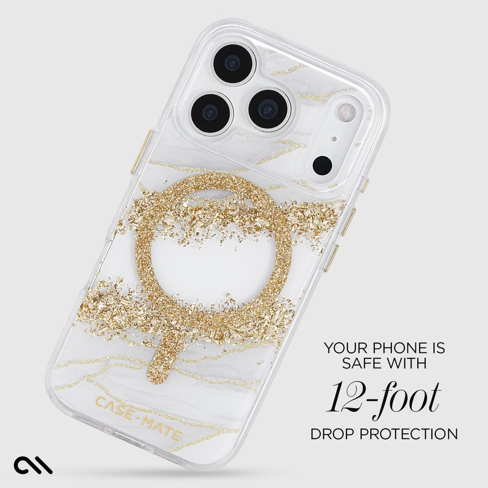 Your phone is safe with 12 foot drop protection.