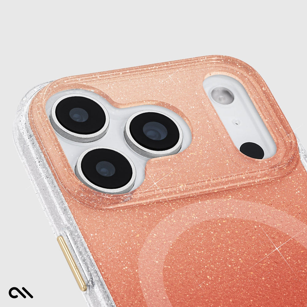 Sheer Twinkle Orange Ombré MagSafe - iPhone 17 Pro