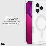 Clickable action buttons and camera control access