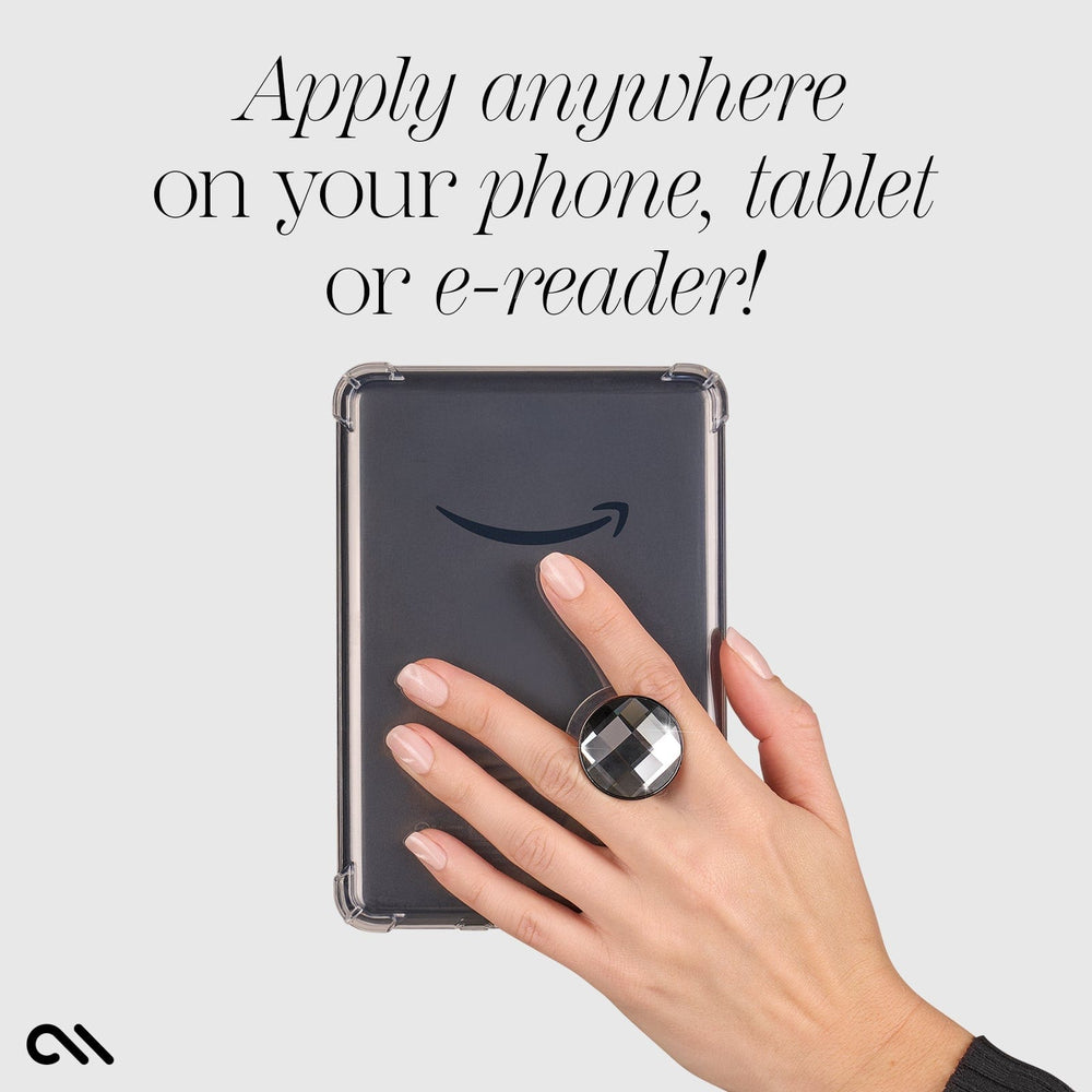 APPLY ANYWHERE ON YOUR PHONE, TABLET OR E-READER! #color_black crystal