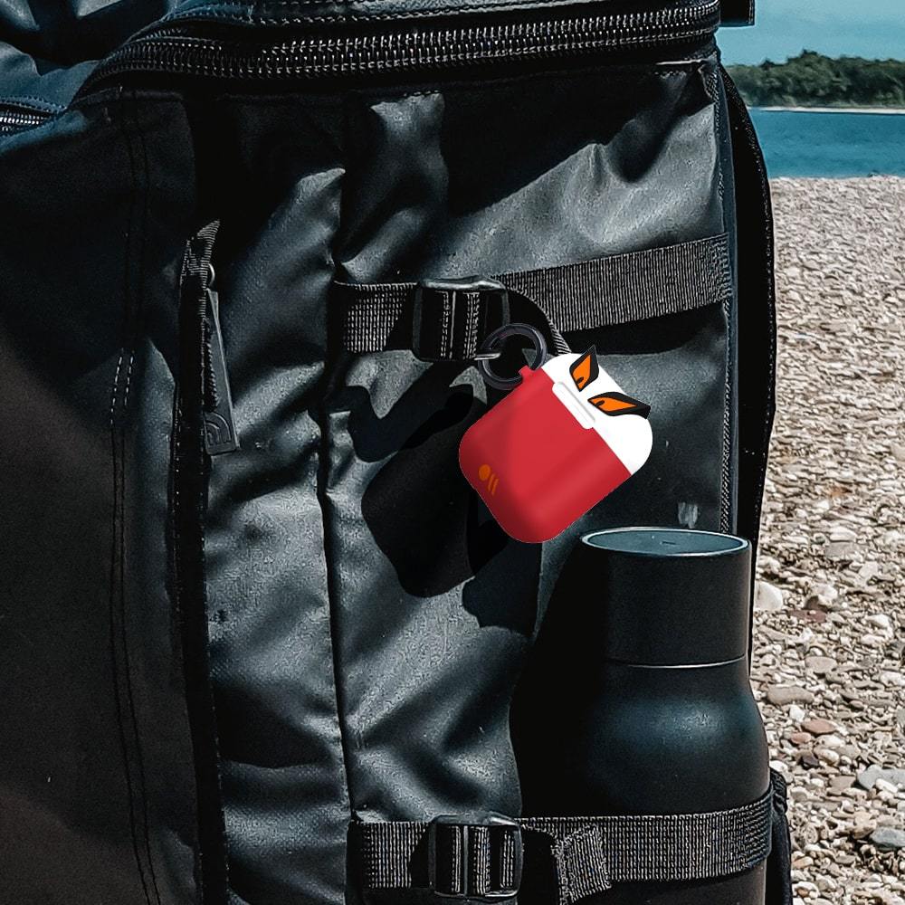 Edge attached to camping bag. color::Edge