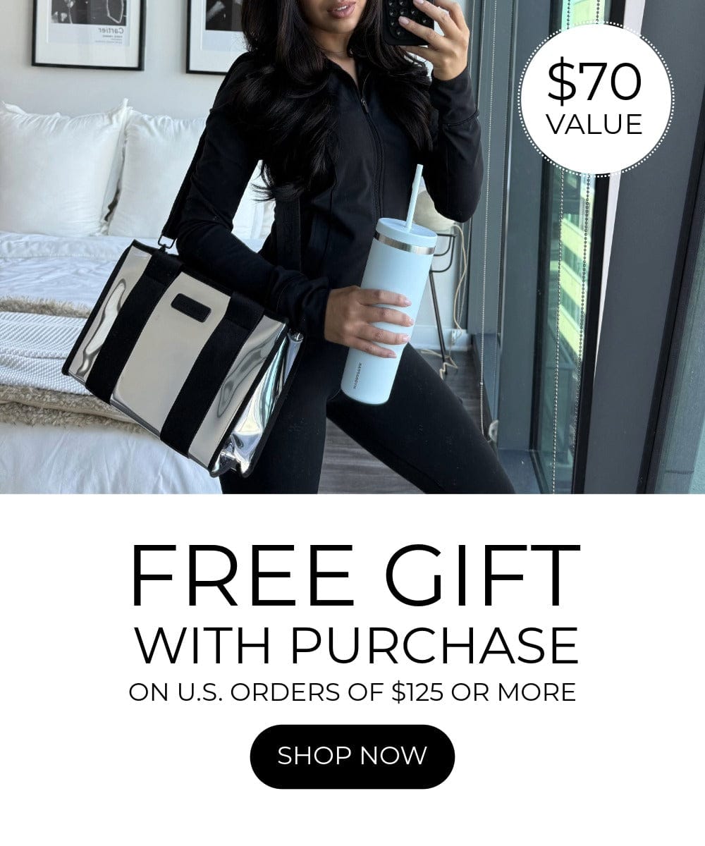 FREE GIFT WITH PURCHASE ON US ORDERS OF $125 OR MORE SHOP NOW $70 VALUE