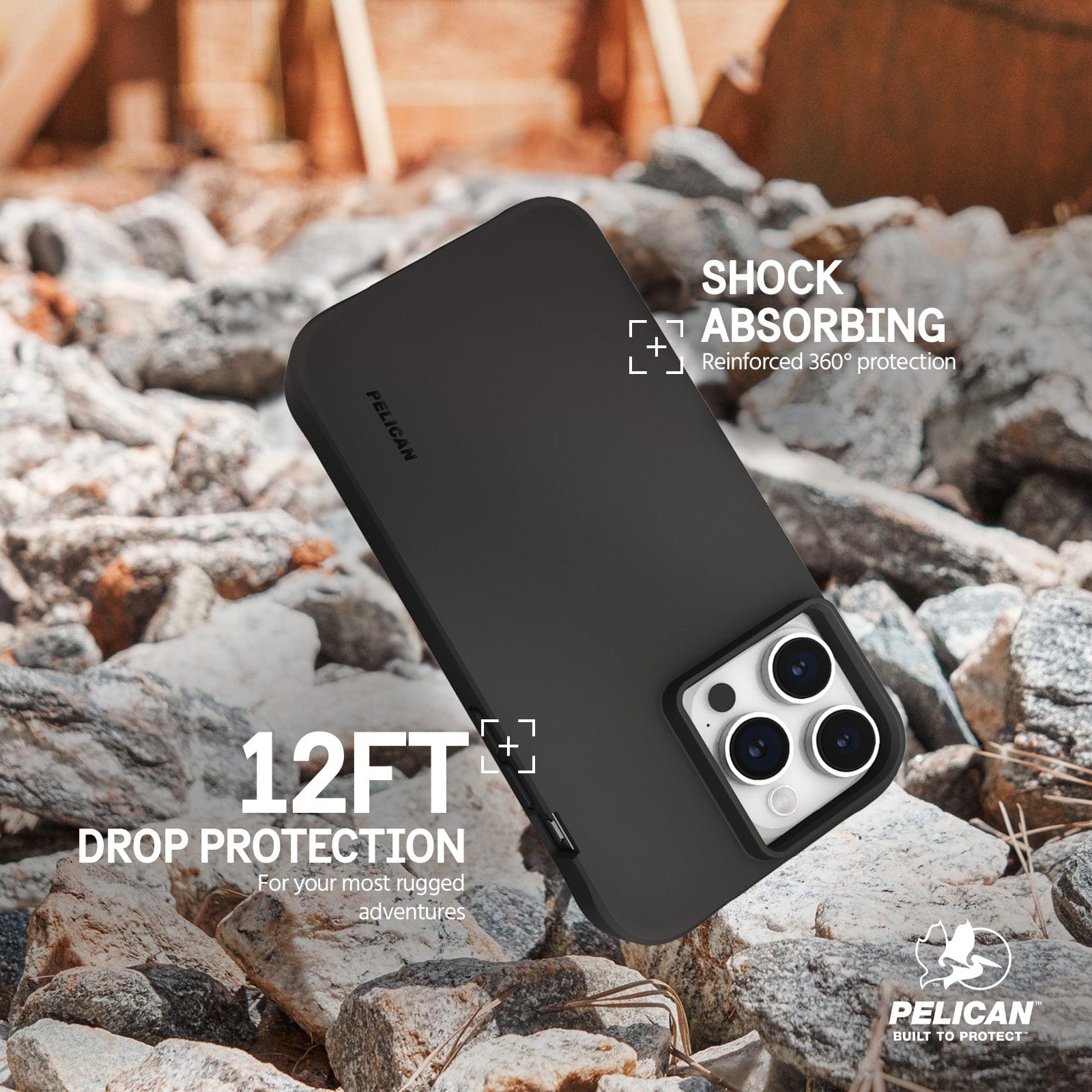 Pelican Ranger Black MagSafe - iPhone 15 Pro Max