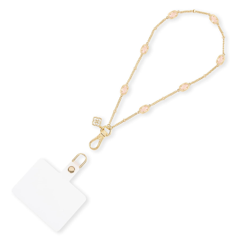Kendra Scott Phone Wristlet
#color_emilie filigree rose quartz