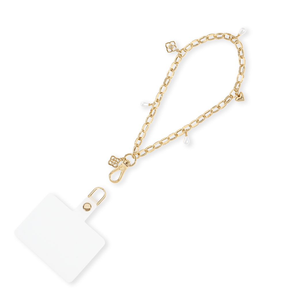 Kendra Scott phone wristlet
#color_gold charm