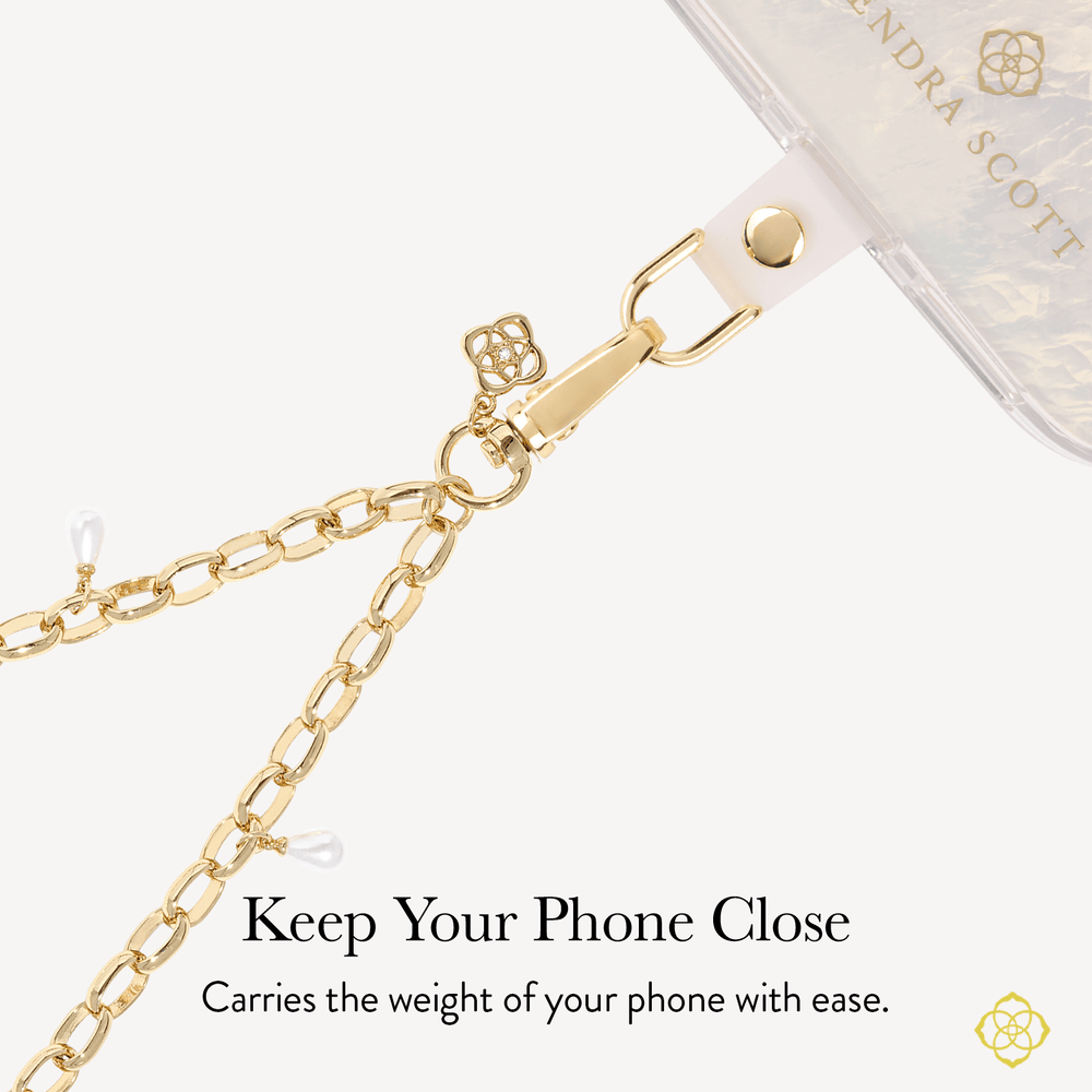 Keep your phone close, carries the weight of your phone with ease
#color_gold charm
