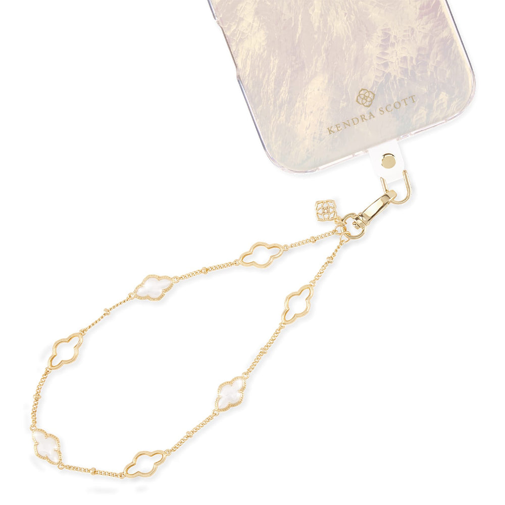 Kendra Scott Phone Wristlet Abbie Frame Mother of Pearl
#color_abbie frame mother of pearl