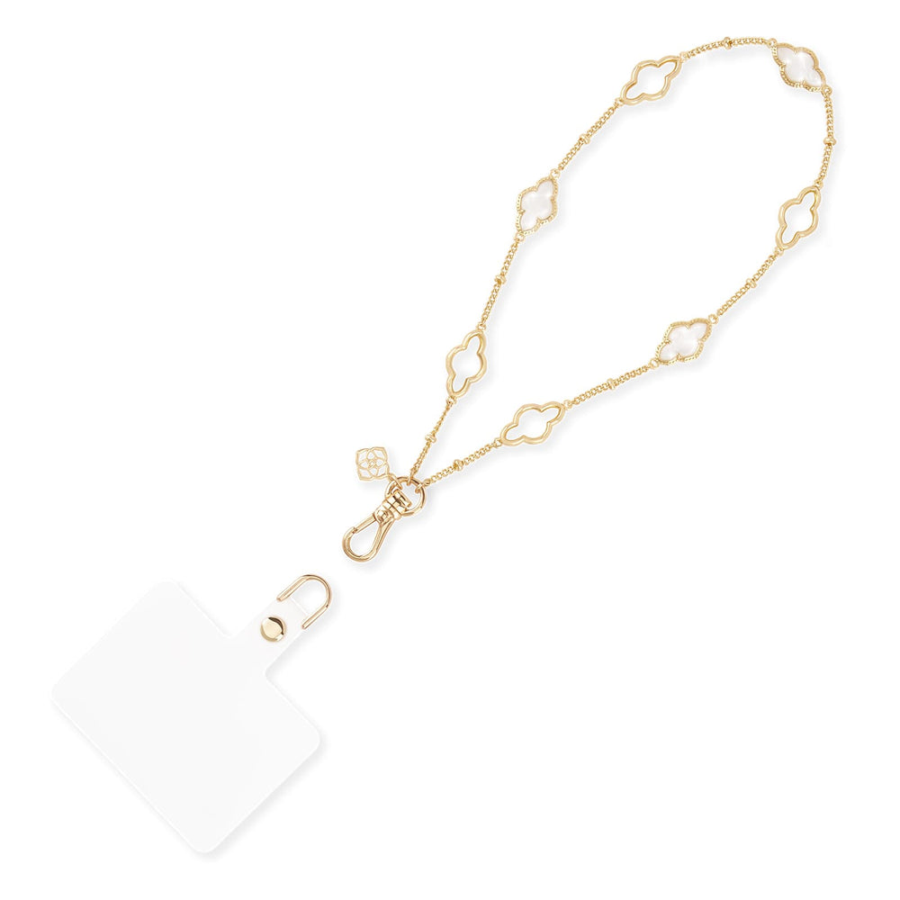 Kendra Scott Phone Wristlet Abbie Frame Mother of Pearl
#color_abbie frame mother of pearl