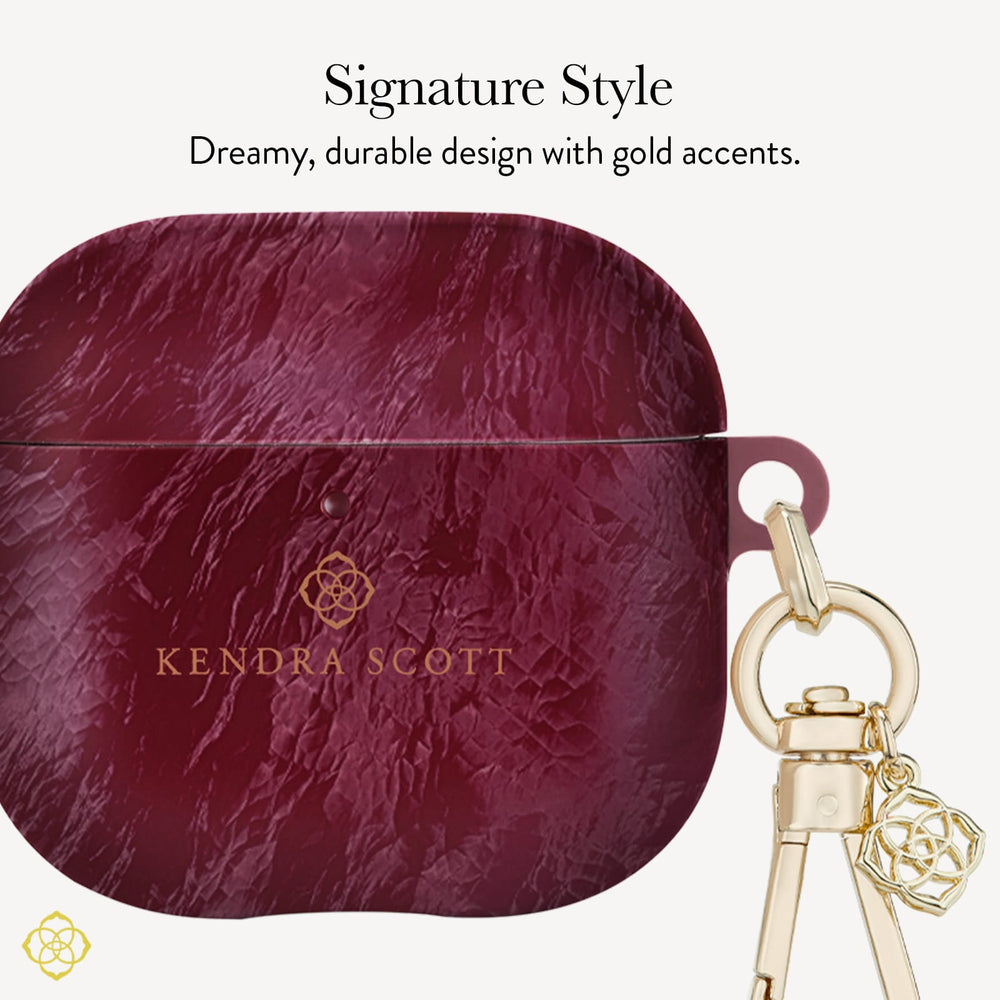 Kendra Scott Cherry Lacquer Pearl - AirPods 4 & 5