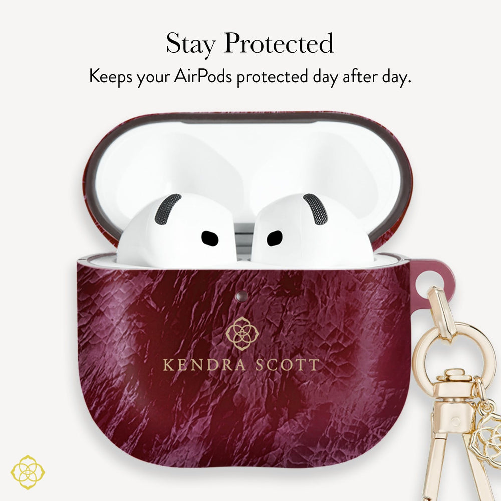 Kendra Scott Cherry Lacquer Pearl - AirPods 4 & 5