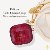 Delicate Gold Charm Clasp, clips to your keys, purse, or tote