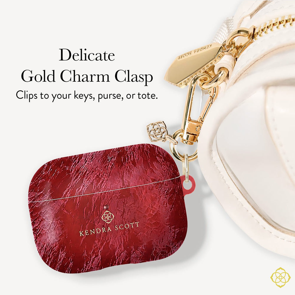 Delicate Gold Charm Clasp, Clips to your keys, purse, or tote